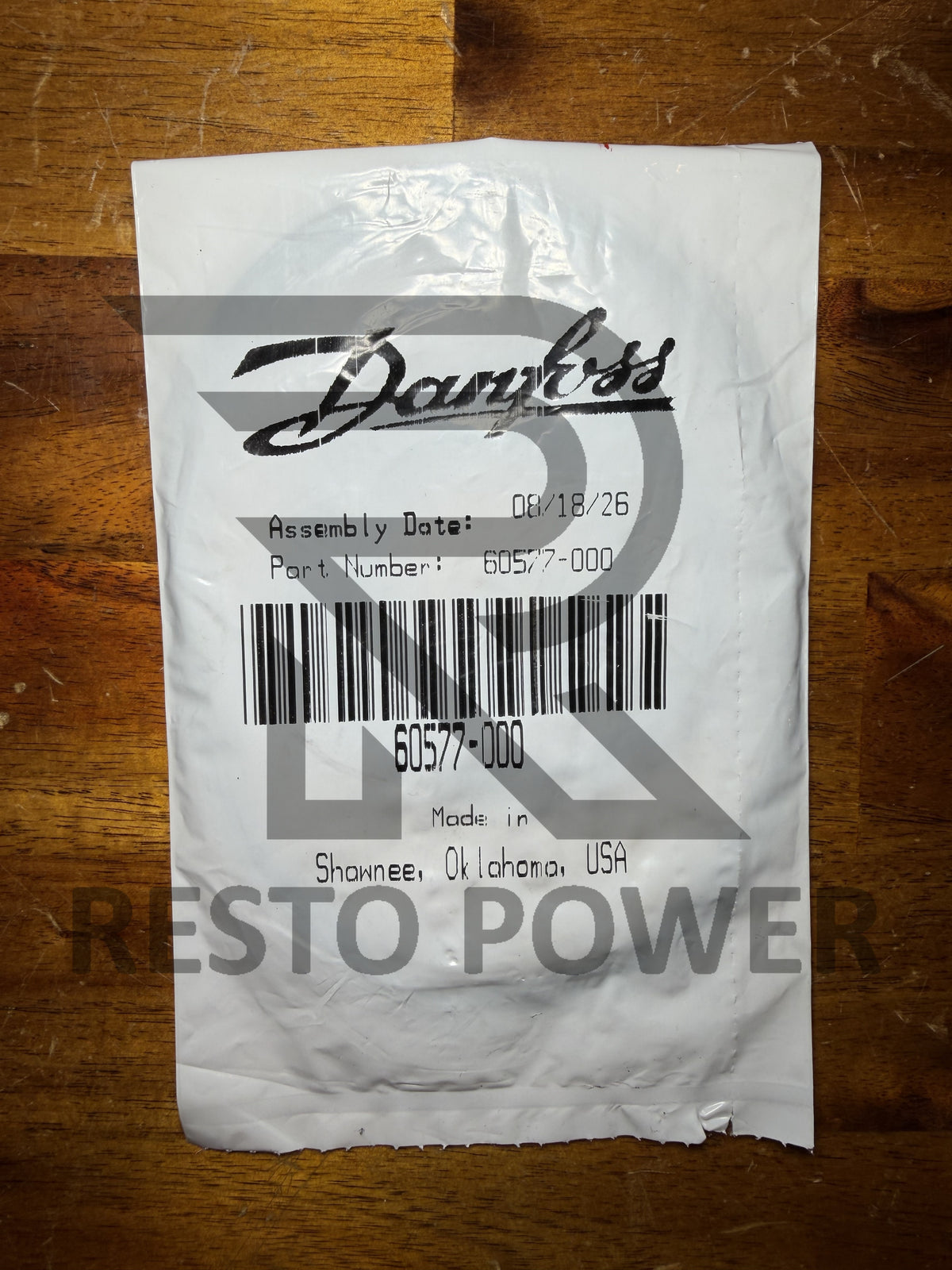 Danfoss Char-Lynn 60577-000 genuine OEM seal kit W Series motor with parking brake, second view - RestoPower