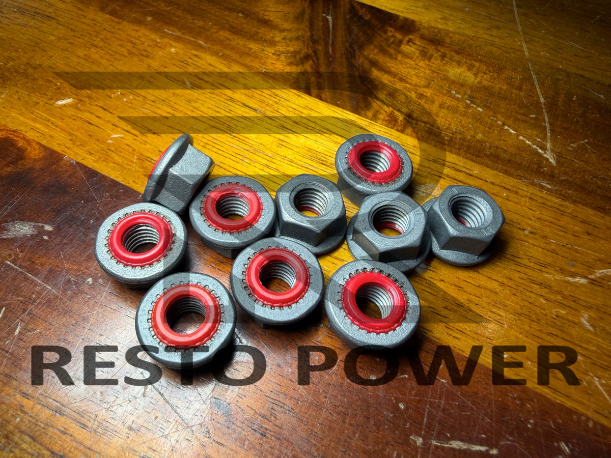 Vickers 860747 sealing lock nuts with red sealing inserts - RestoPower
