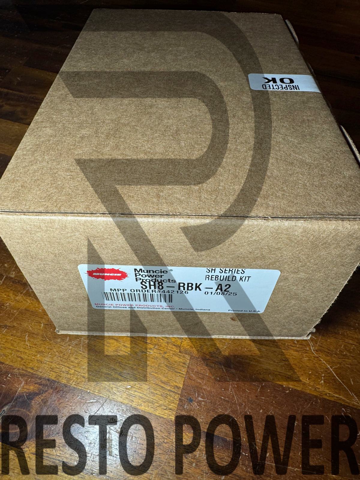 Muncie SK8RBKA2 SH8 PTO rebuild kit, genuine Muncie OEM