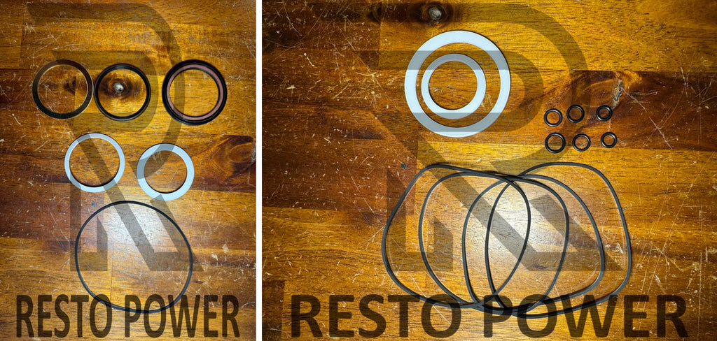 Char-Lynn 109-1118-006 complete seal kit, front and rear for Eaton Danfoss 4000 Series hydraulic motor - RestoPower