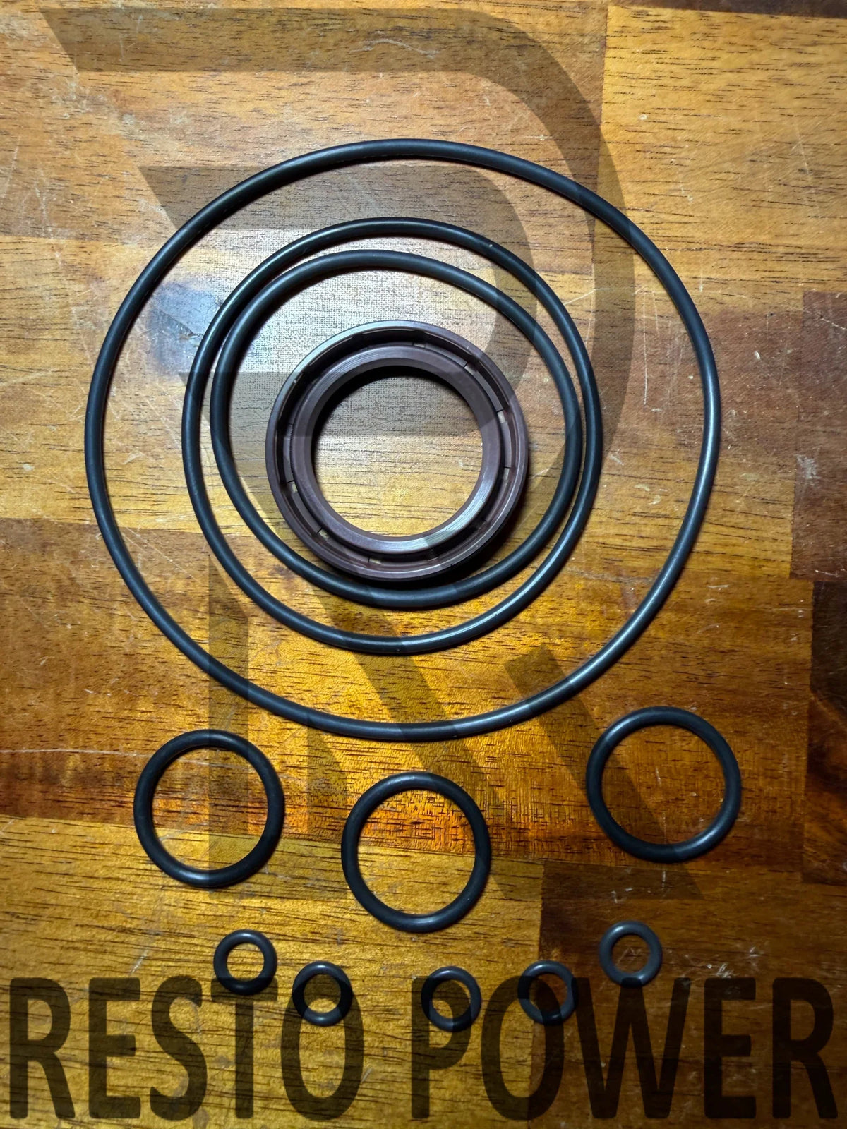 Oilgear PVWJ014-A1UV-LDAY-P-1NNSN-AN Viton pump seal kit with O-rings and shaft seal, RestoPower