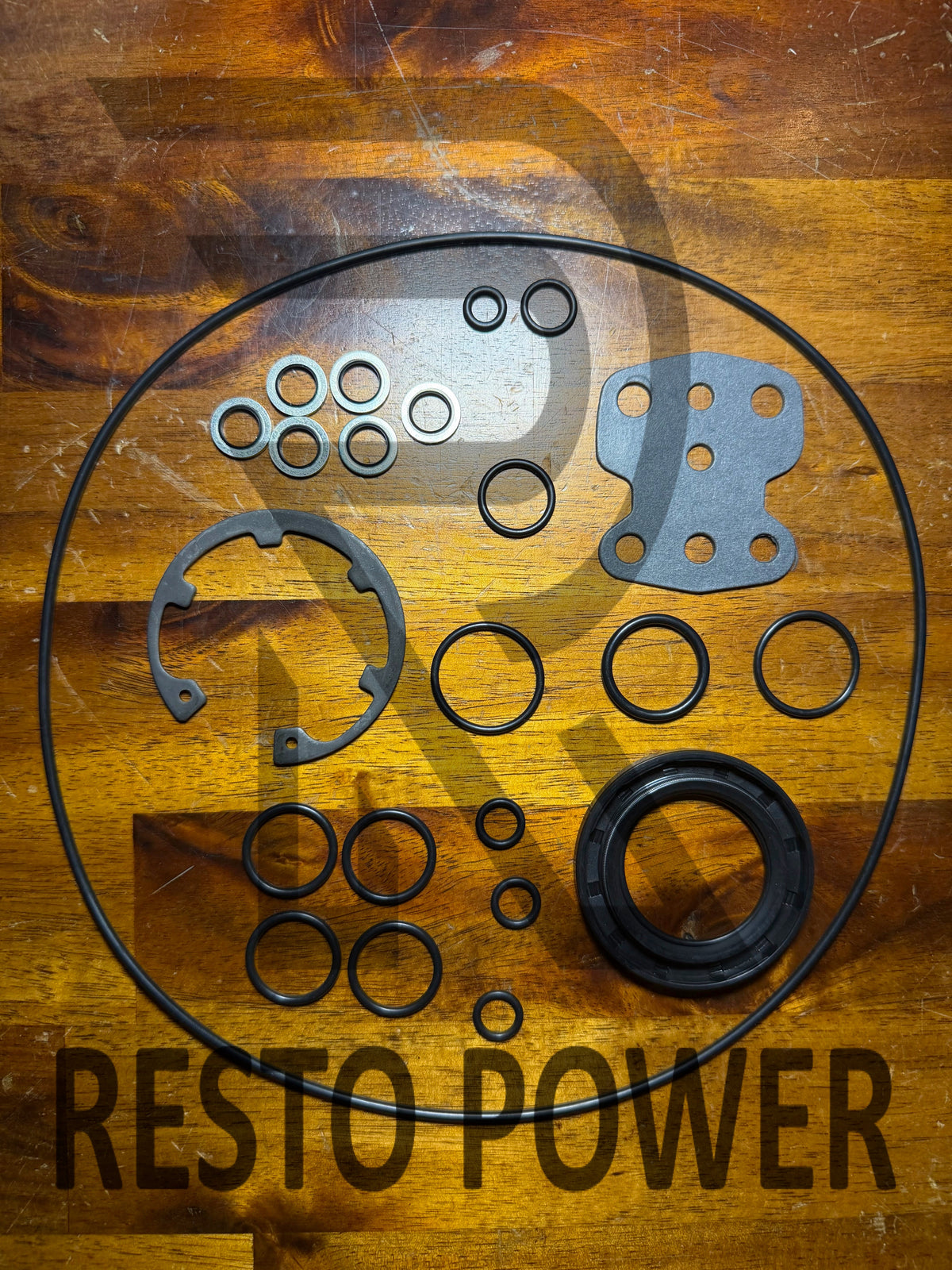 Rexroth LA10VSO71DR/31L-PSC12N00-SO911 A10VSO 71 piston pump seal kit Buna-N (NBR) aftermarket OEM replacement part - RestoPower