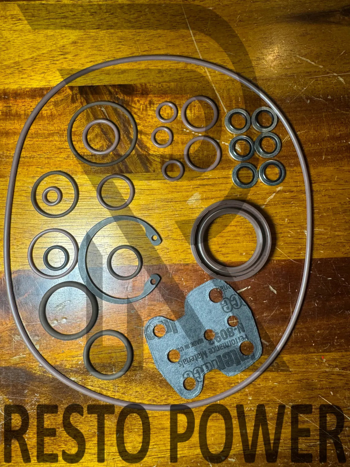 Rexroth A10VO45DFR1/31R-VSC12N00 A10VO 45 piston pump seal kit aftermarket OEM replacement part - RestoPower